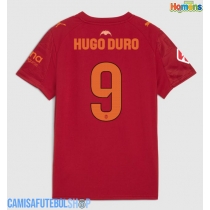 Camisa de time de futebol Valencia Hugo Duro #9 Replicas 2º Equipamento 2025-26 Manga Curta